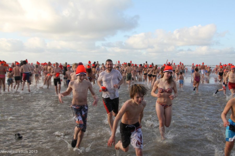 Nieuwjaarsduik 2 Nederzand(T) Noordwijk